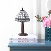 JONATHAN Y JYL8016A Carter Tiffany-Style 12" LED Table Lamp Tiffany,Traditional
