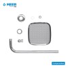 CNX Meer Regadera Cuadrada De 15 Cm Con Cuello De