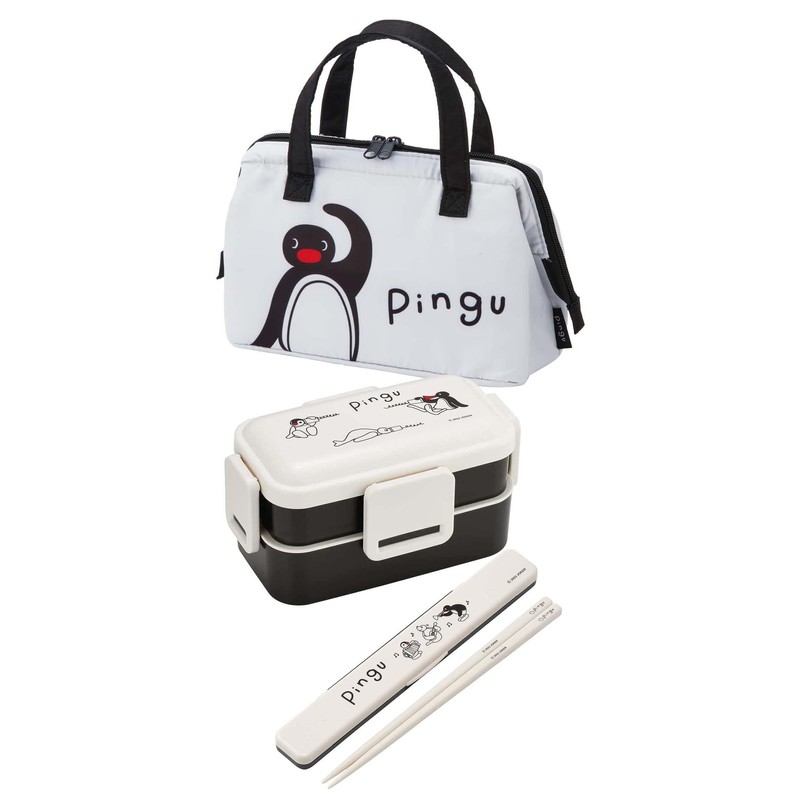 Skater KGA1-A Insulated Lunch Bag with Clasp, Women's, Ping
