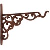 Hook Wall Mount Hanging Basket Country House Cast Iron 21