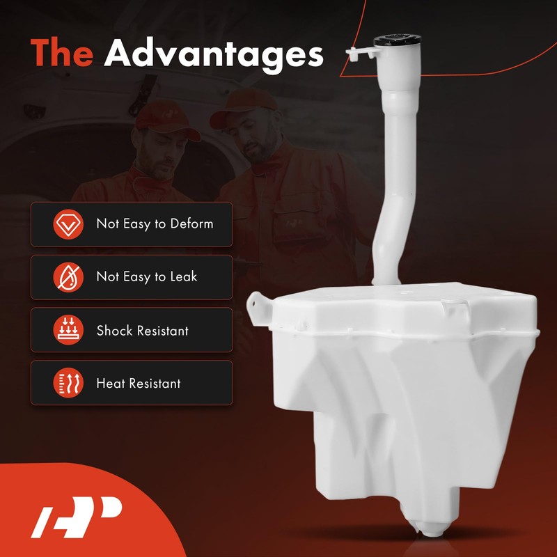 A-Premium Windshield Washer Reservoir Tank Assembly