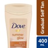 Dove Summer Glow Body Lotion Fair to Medium Skin, 400ml