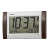 Citizen 8RZ188-006 Rhythm Wall Clock, Alarm Clock, Radio Clock, Digital
