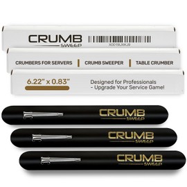 Crumb Sweep The Crumb sweeper | 3 table crumb sweepers in a package | For the busy restaurant waiter, waitress and server | Crumbers for servers
