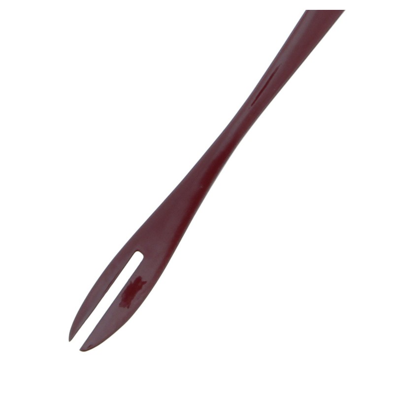 Ishida Japanese Confectionery Fork, Set of 5, Natural Wood
