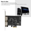 Adapter Card PCIe to SATA ESATA IDE PCB Network Converter