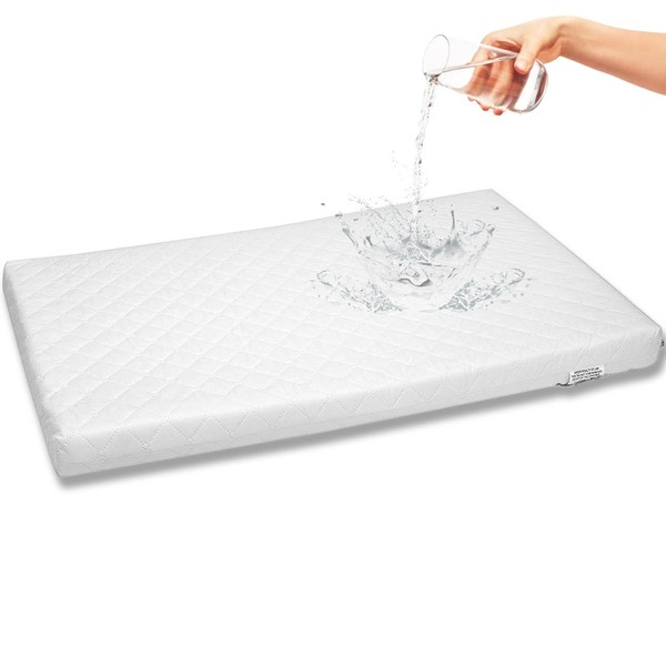 First Essentials Bassinet Cradle Mattress Pad (Rectangle, 14X32) for Newborn