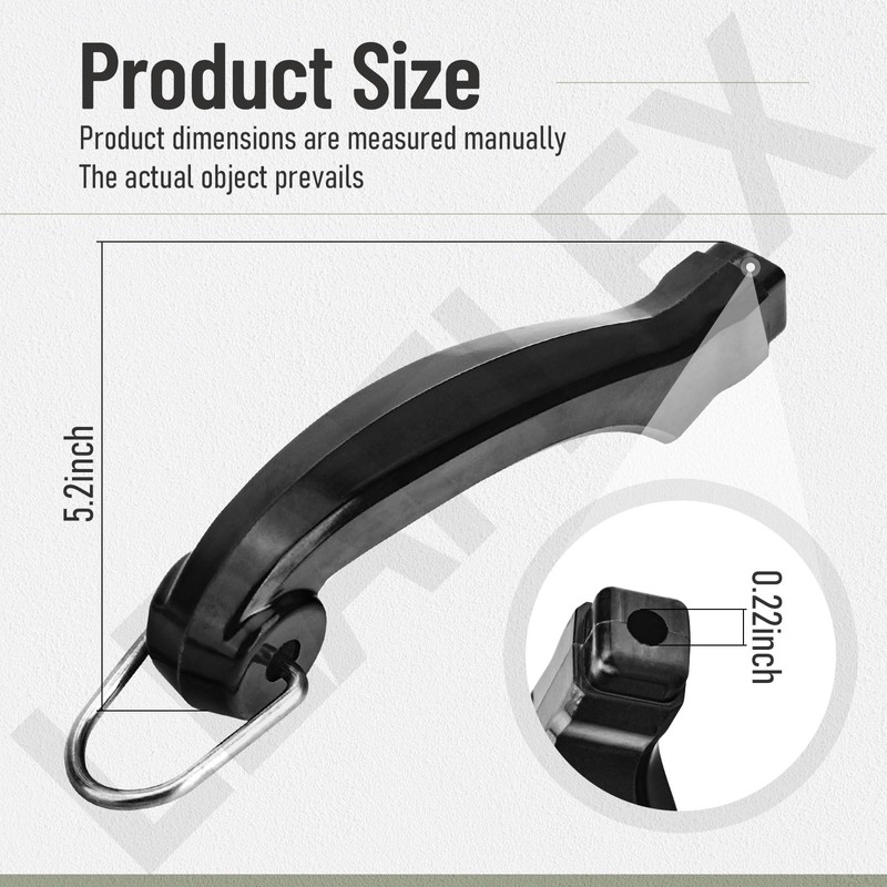 LEAFLEX P08-031 Replacement Saucepan Handle (Short) for Farber-Ware Sauce Pan,