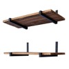 OVOV 6 Pack Heavy Duty Shelf Brackets Wall Mounted Industrial