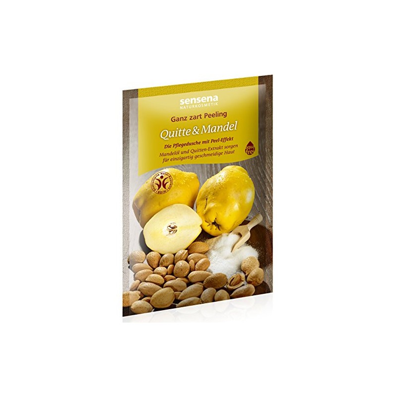Ganz zart Peeling "Quitte & Mandel", 80g
