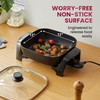 Elite Gourmet EG6201 Extra Deep 12"x12"x3.2" (7.5Qt.) Scratch Resistant Dishwasher