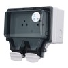 Outdoor Outlet WIFI IP66 Waterproof Socket With Timer for Patio