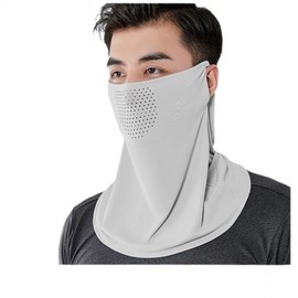 UV Protection Face Mask for Golf, Cycling, Running - Sun Shade - 157125 Free Size/Dark Gray 50ea
