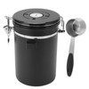 Coffee Bean Storage Stainless Steel Airtight Container Coffee with 30ml