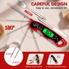 Aouplry Meat Thermometer Digital,Instant Read Food Thermometer with Backlight LCD