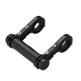 MAGT Bicycle Handlebar Extension, 10 cm Bicycle Handlebar Extension, Durable Bicycle Handlebar Extension Holder for GPS Bicycle Light Smartphones