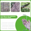 LUMOOM Pack of 20 Branch Separators for Fruit Trees, M-Shaped