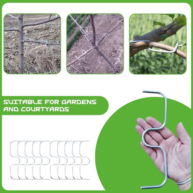 LUMOOM Pack of 20 Branch Separators for Fruit Trees, M-Shaped