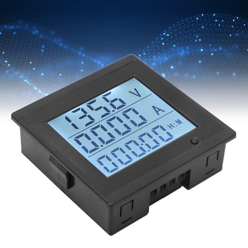 Digital Voltmeter LCD Screen Current Meter DC 6‑200V Volt Monitor