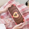 DLseego Case for Switch Lite,Lovely Bear Heart Element Protective Soft