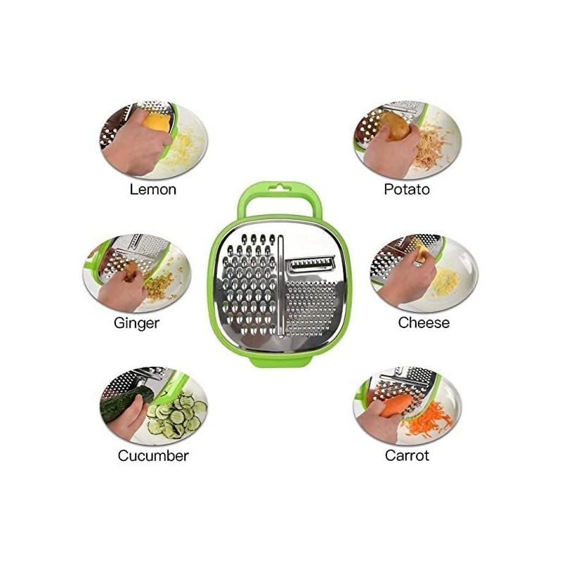 Grater Easy to Use Graters for Kitchen with Container &