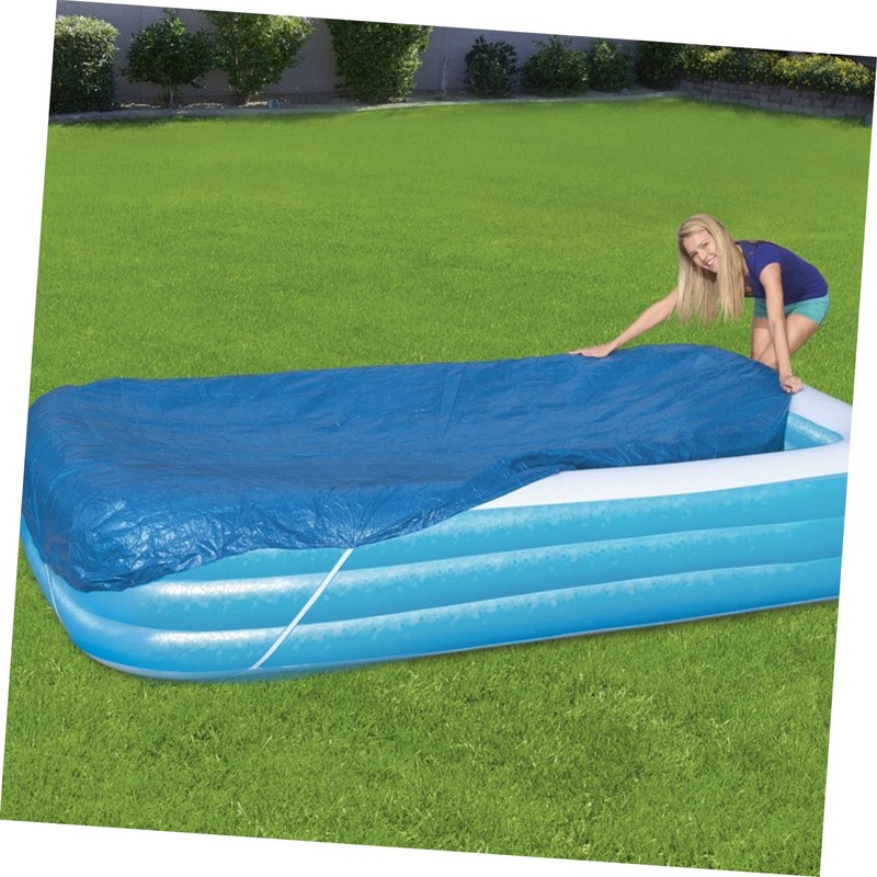 Sosoport Pe Cover Inflatable Pool for Boys and Girls Solar