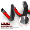 Upgraded Car Door Seal Strip,Thickened Rubber Car Weather Stripping,Soundproof &