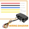 DREAMIZER Integrated Motorcycle Rear Light with Indicator LED Brake Light,