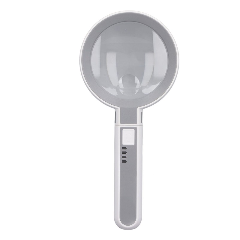 Magnifying Glass 5X 11X 18 LED Rechargeable 3 Brightness Levels