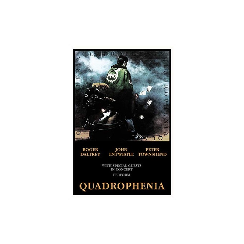 The Who - Quadrophenia - Concert Poster print (24”x36”)