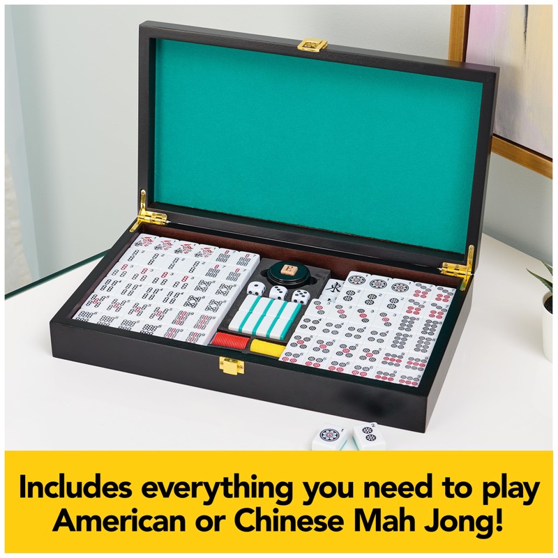 Spin Master Games Legacy Deluxe Mah Jong Classic Game with