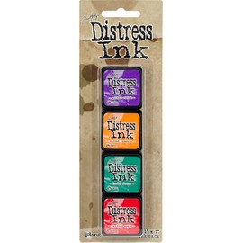 Ranger Distress Ink Pads Kit 15 with Strip of 4 Pads, Mini
