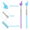 2pcs Retractable Teachers Pointer Sticks, Telescopic Finger Teachers Pointer for