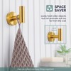Angle Simple Bathroom Towel Hook, SUS304 Stainless Steel Bath Towel