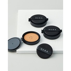 Hera [헤라] New 블랙 쿠션 파운데이션 리필 15g 7종 (택1) [Hera] New Black Cushion Foundation Refill 15g 7 Types (Pick 1)