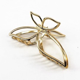 Butterfly Hair Clips for Women Large Clips for Hair Golden Butterflies Hair Claws Spring Claw Clips for Women Large Hair Claw Clip Gold Hair Clips for Thin Hair