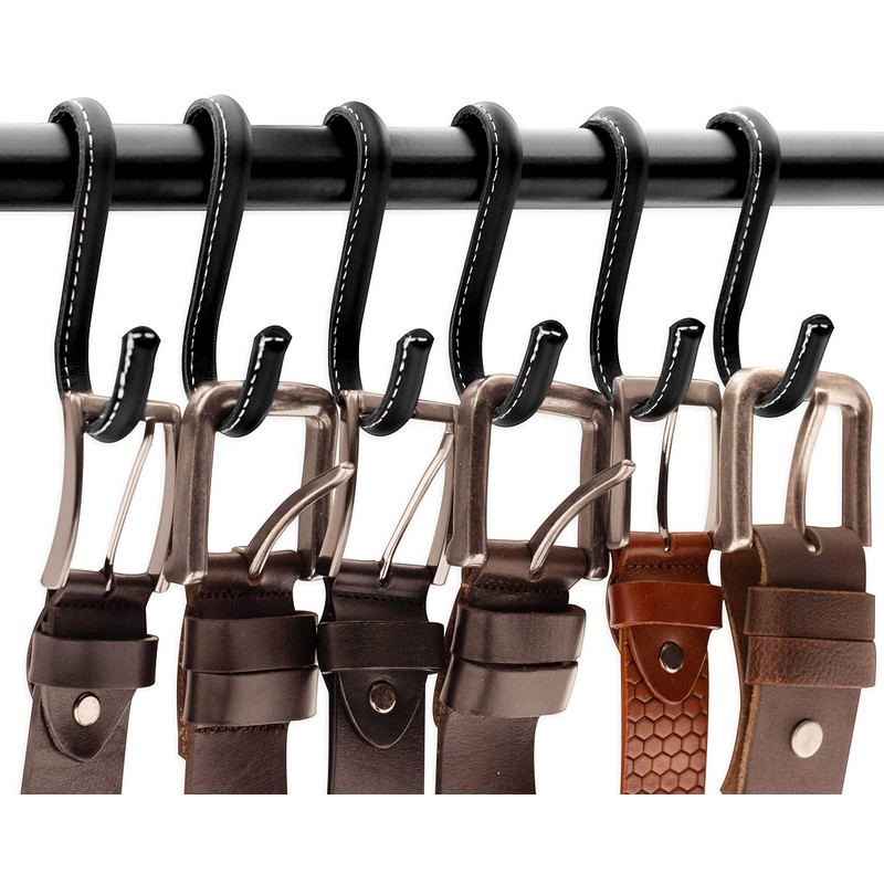 Brute Strength - S Shaped Hooks Wrapped in Full Grain