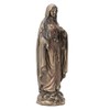 Veronese Design Lady of Grace Triptych Hinged Resin Sculpture Bronze