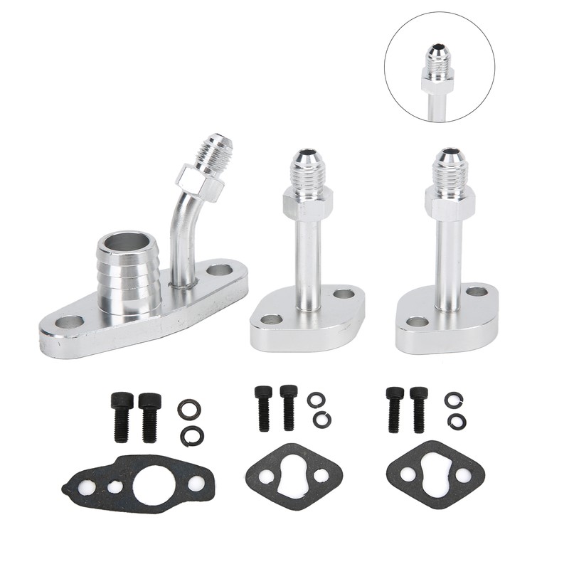 Car Turbo Oil Feed Drain Flange Kit K026‑0043 Maintenance Replacement