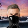 Unbranded Skateboard Neck Gaiter Washable Breathable Soft 4 Way Just