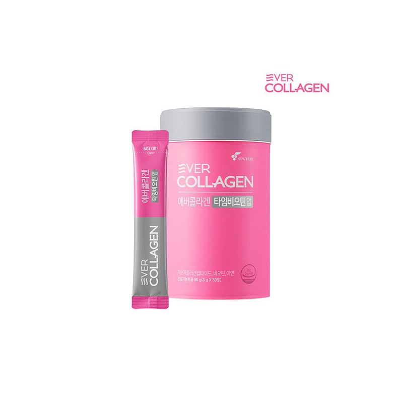 뉴트리 에버콜라겐 타임비오틴 업 1개월 (콜라겐+아연+비오틴) Nutri Evercollagen Time Biotin