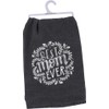 Primitives by Kathy Chalk Art Hand Lettered, Dish Towel, Best