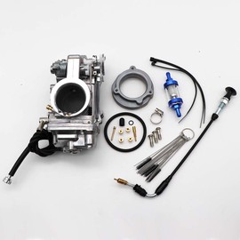 KIPA Carburetor For Mikuni HSR42 HSR 42mm Fit Evo Evolution Twin Cam Glide Dyna Super Wide Lower Rider Disc Glide Fatboy Heritage Softail Night Train Road King