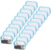 Bolsas de cosméticos transparentes azules (Paquete de 20) - Prácticas