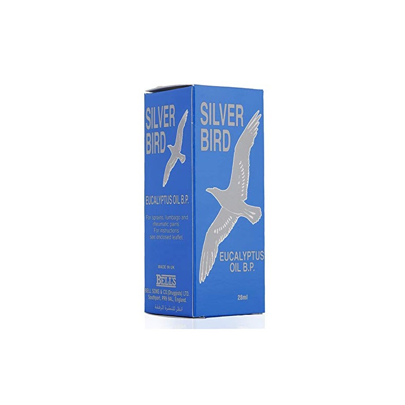 Bell's Healthcare Eucalyptus Oil 28ml (Silver Bird)