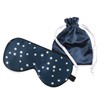 Navaris Silk Sleep Mask Eye Mask Blindfold - 100% Dark