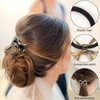 Hair Ties for Women, Bowknot Metal Hair Ties for Thick