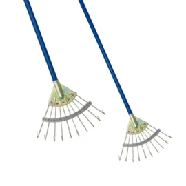 (For goods) Strong steel rake 1P / (용물상)강력 스틸재질 갈퀴 1P
