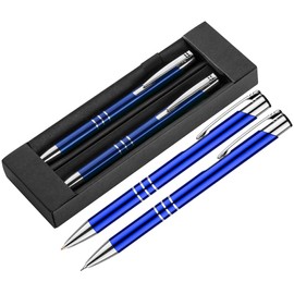 Paul Clover Luxury Pen & Pencil Gift Set – For Anniversary, Birthday, Christmas & Work – Presented in Classic Black Gift Box