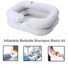 Inflatable Shampoo Basin Set - Portable Bedside Shower System Hair